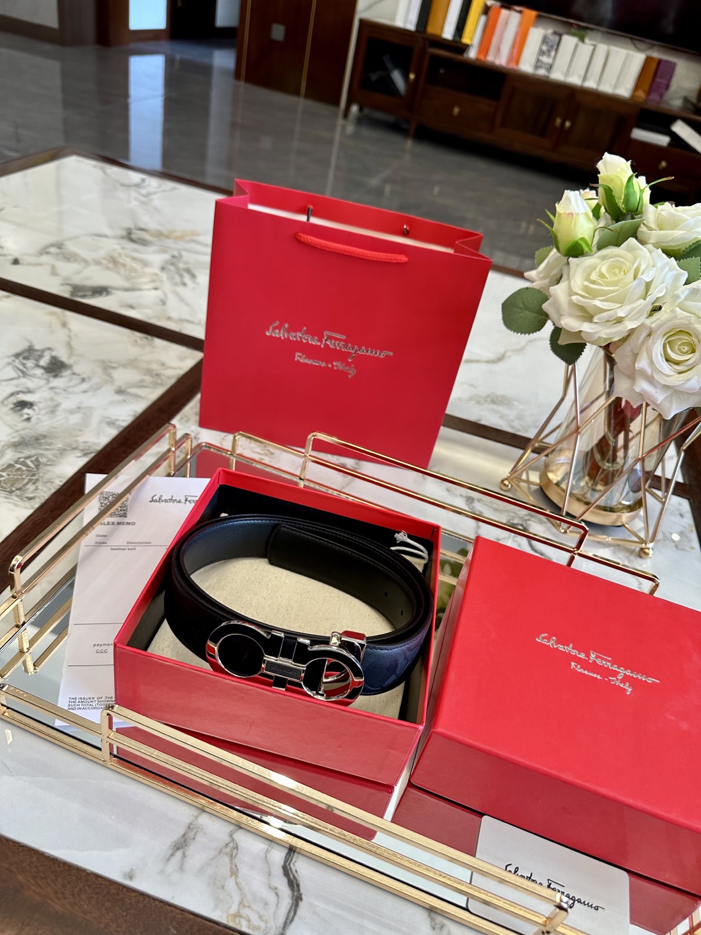 Ferragamo belt model 03